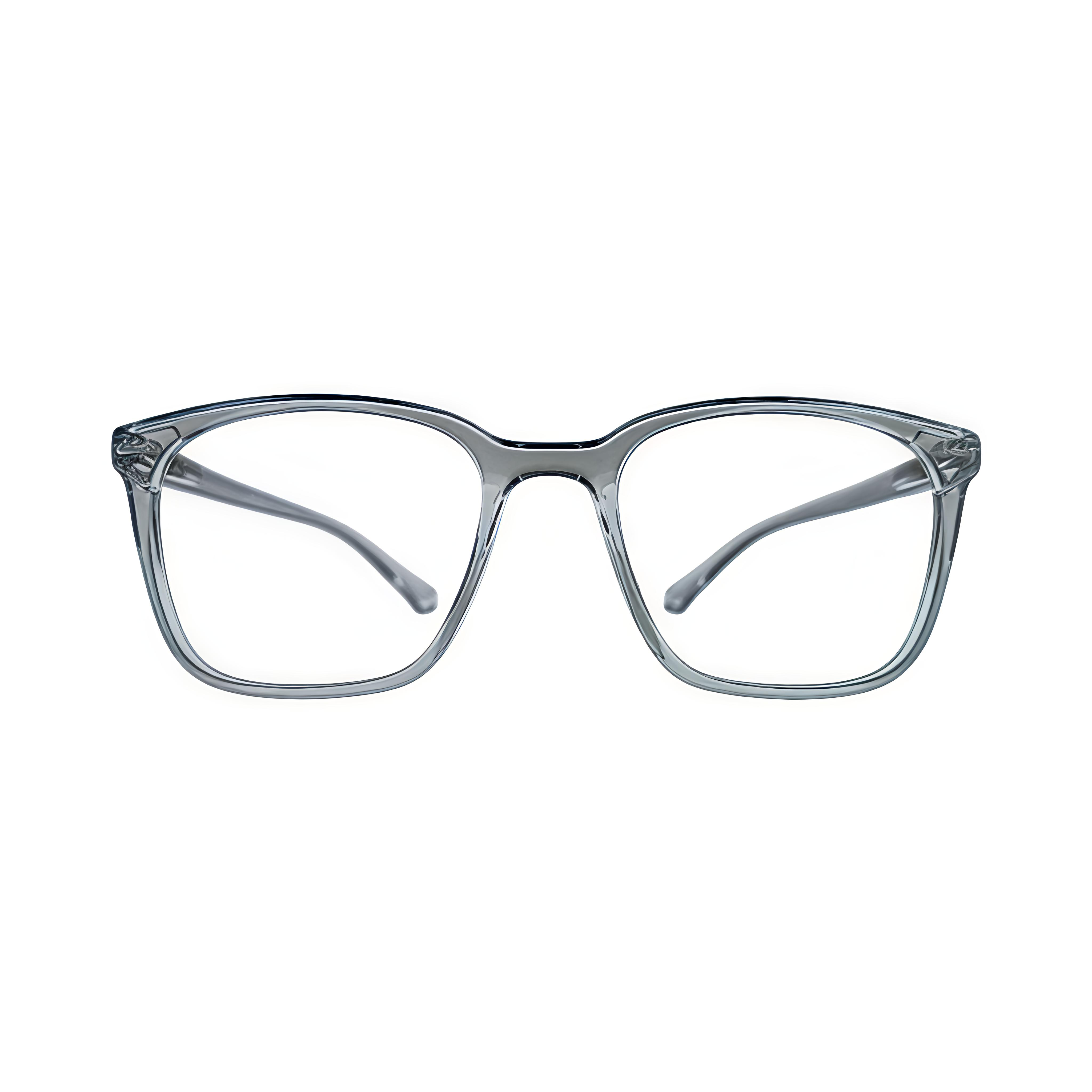 Stinic Eyewear Squarish Transparent Dark Grey